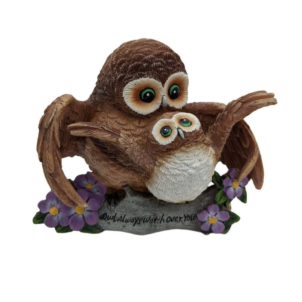 Owl Figurine "Owl Always Watch Over You" By Kayomi Harai From Youre Such A Hoot
